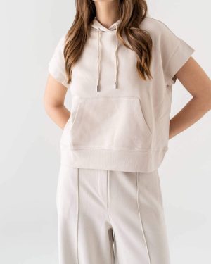 COTTON POLYESTER 3 THREAD HOODIE